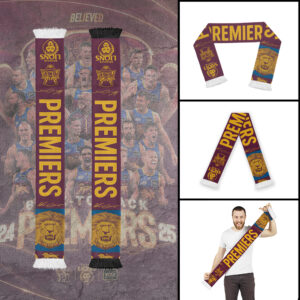 Brisbane Lions Premiers 2025 Ruffneck Soccer Scarf - TANTN16879