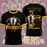 Brisbane Lions Premiers 2025 3D Apparel - TANTN16874
