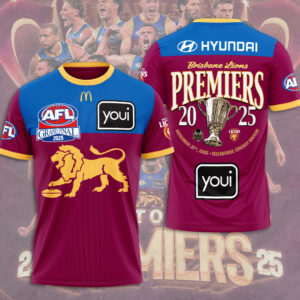 Brisbane Lions Premiers 2025 3D Apparel -  TANTN16895