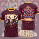 Brisbane Lions Premiers 2025 3D Apparel - TANTN16896