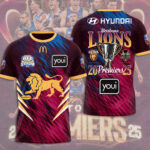 Brisbane Lions Premiers 2025 3D Apparel - TANTN16905