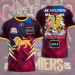 Brisbane Lions Premiers 2025 3D Apparel - TANTN16907