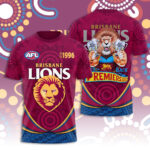 Brisbane Lions Premiers 2025 3D Apparel -  HOATT13455