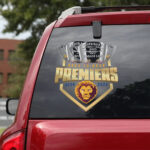 Brisbane Lions Premiers 2025 3D Car Sticker - HOATT13509