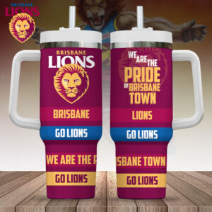 Brisbane Lions 40oz Stanley Tumbler - VANDH 3193