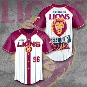 Brisbane Lions Baseball Jersey - VANDH 3184