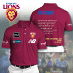 Brisbane Lions 3D Apparel - VANDH 3189