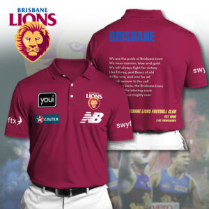 Brisbane Lions 3D Apparel - VANDH 3189