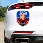 Brisbane Lions Back 2 Back 2025 3D Car Sticker - TANTN16612