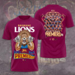 Brisbane Lions Premiers 2025 3D Apparel - TANTN16909