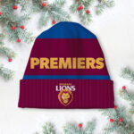 Brisbane Lions Premiers 2025 Beanie Hat - TANTN16893