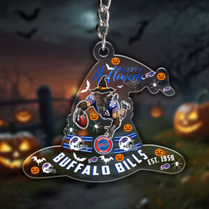 Buffalo Bills Custom Shape 1-side Printed Acrylic Keychain - HOATT12967
