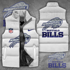 Buffalo Bills 3D Sleeveless Down Jacket - MAITM12737