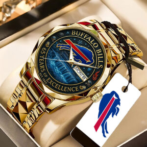 Buffalo Bills 65th Anniversary 2025 Alloy Luxury Quartz Watch - TANTN16088