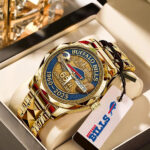 Buffalo Bills 65th Anniversary Alloy Luxury Quartz Watch - MAITM12718