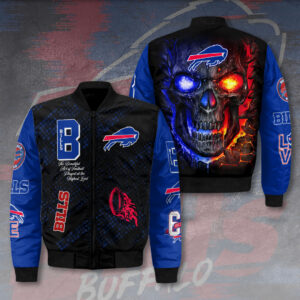 Buffalo Bills 3D Bomber Jacket - VANDH 2319
