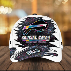 Buffalo Bills x Crucial Catch Intercept Cancer Classic Cap - MAITM12950