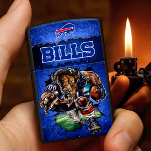 Buffalo Bills Zippo Lighter Case (No Insert) - HOATT13313