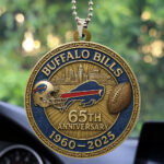 Buffalo Bills Custom Shape 2-sided Acrylic Car Ornament – HOATT13443