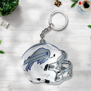 Buffalo Bills Custom Shape 2-sided Keychain - TANTN16001
