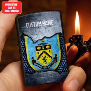 Personalized Burnley FC Zippo Lighter Case (No Insert) - TANTN16386