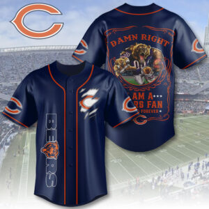 Chicago Bears Baseball Jersey - TMTHU1011