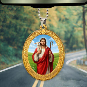 Christian Custom Shape 2-sided Acrylic Car Ornament – TMTHU1156