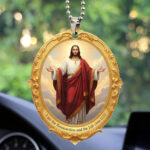Christian Custom Shape 2-sided Acrylic Car Ornament – TMTHU1157