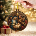 Christian Custom Shape 2-side Printed Acrylic Ornament - TMTHU702