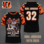 Cincinnati Bengals x Rudi Johnson 3D Apparel - TMTHU1125