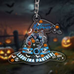 Carolina Panthers Custom Shape 1-side Printed Acrylic Keychain - HOATT12968