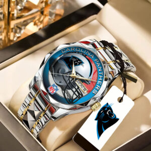 Carolina Panthers Alloy Luxury Quartz Watch - TANTN16317