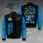 Carolina Panthers 3D Bomber Jacket - HOATT12800