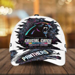 Carolina Panthers x Crucial Catch Intercept Cancer Classic Cap - MAITM12951