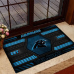Carolina Panthers Custom Doormat - MAITM13155