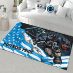 Carolina Panthers Rectangular Rug - HOATT13154