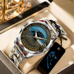 Carolina Panthers Alloy Luxury Quartz Watch - TANTN 15287