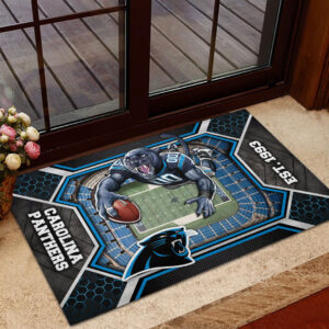 Carolina Panthers Custom Doormat - HOATT12612