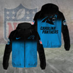Carolina Panthers 3D Windbreaker Jacket - TANTN15735