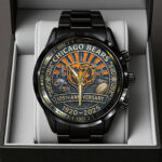 Chicago Bears Black Stainless Steel Watch - TANTN16809