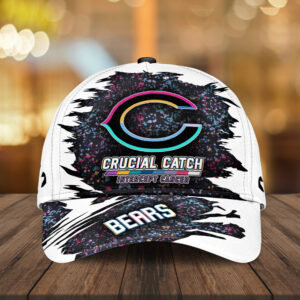 Chicago Bears x Crucial Catch Intercept Cancer Classic Cap - MAITM12952