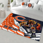Chicago Bears Rectangular Rug - HOATT13155