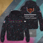 Chicago Bears 3D Windbreaker Jacket - TANTN15775