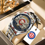 Chicago Cubs 150th Anniversary 2025 Alloy Luxury Quartz Watch - TANTN15876