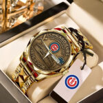 Chicago Cubs 150th Anniversary 2025 Alloy Luxury Quartz Watch - TANTN16491