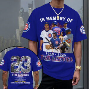 Chicago Cubs x Ryne Sandberg 3D Apparel - MAITM 12353