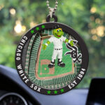 Chicago White Sox Custom shape 2-sided Acrylic Car Ornament - HOATT13037