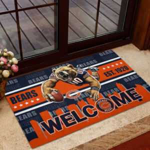 Chicago Bears Custom Doormat - HOATT12834