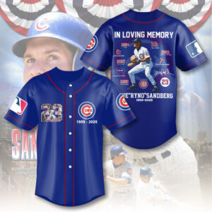 Chicago Cubs x Ryne Sandberg Baseball Jersey - HOATT 12088