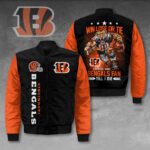 Cincinnati Bengals 3D Bomber Jacket - HOATT12802